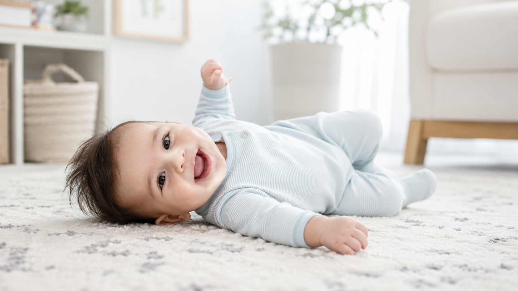 Is Your Baby Learning to Roll? Play Ideas for 5–6 Months