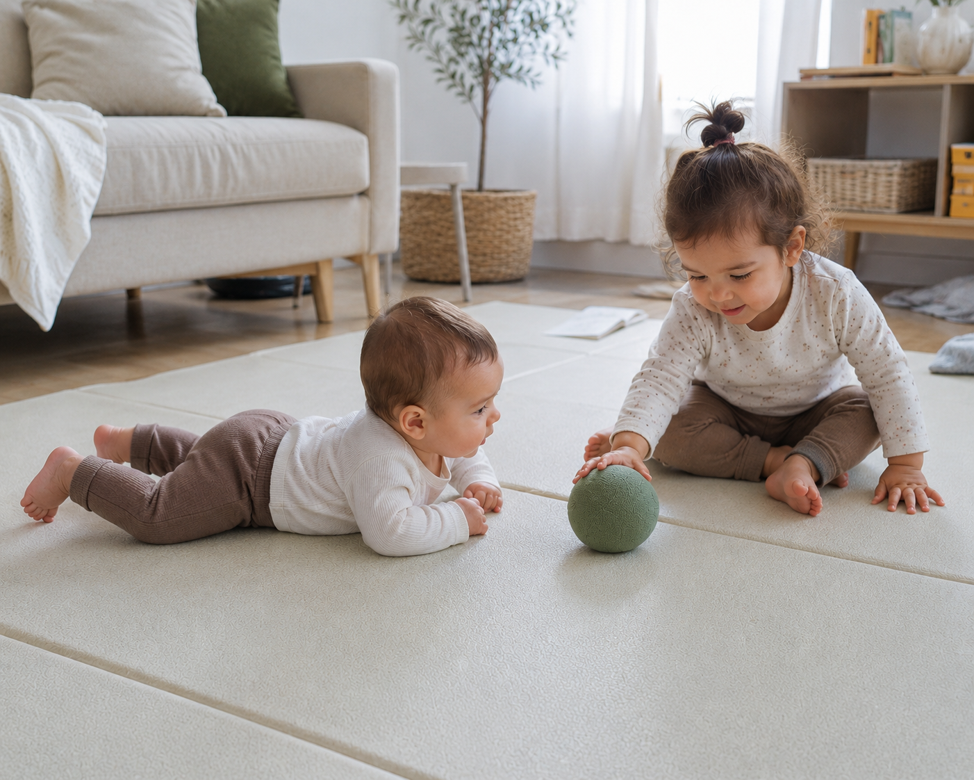 Floor Play for a 5–6-Month-Old Baby: Supporting Rolling, Reaching and Early Sitting