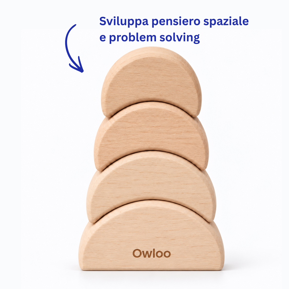 Archi impilabili in legno