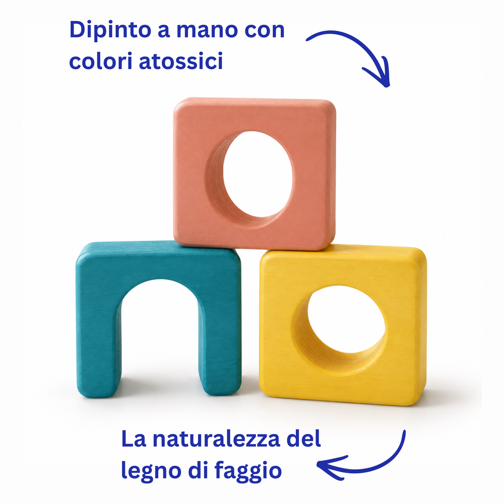 Forme in Legno da Impilare