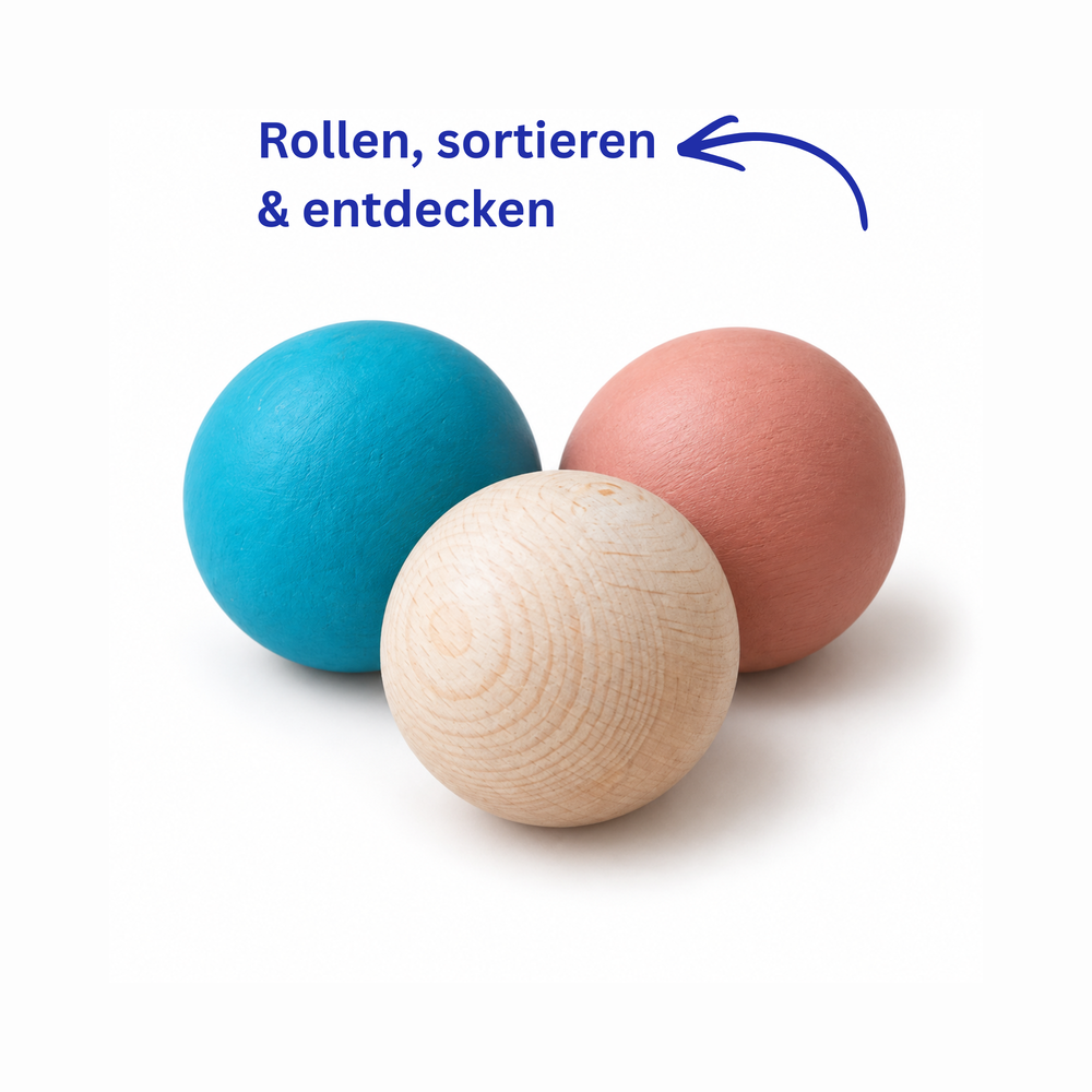 Holzkugeln (3er-Set)