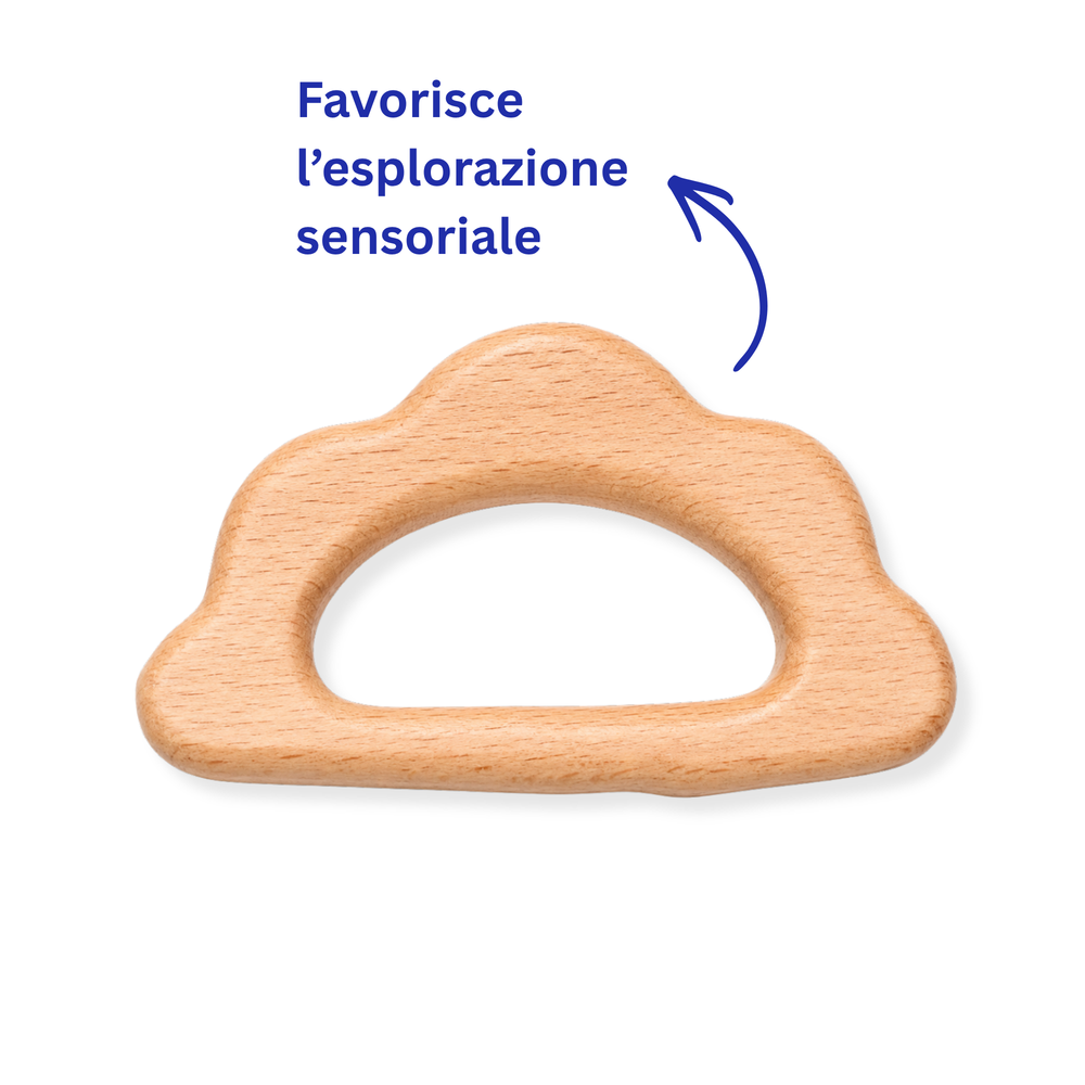 Massaggiagengive Nuvola in legno