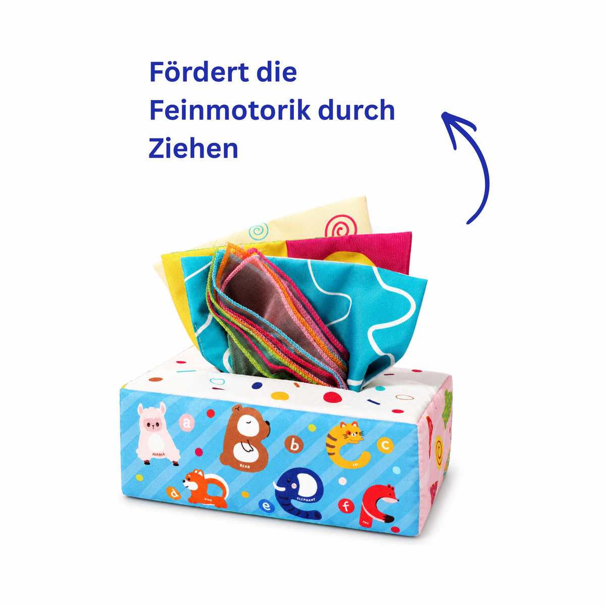 Sensorik-Tücherbox