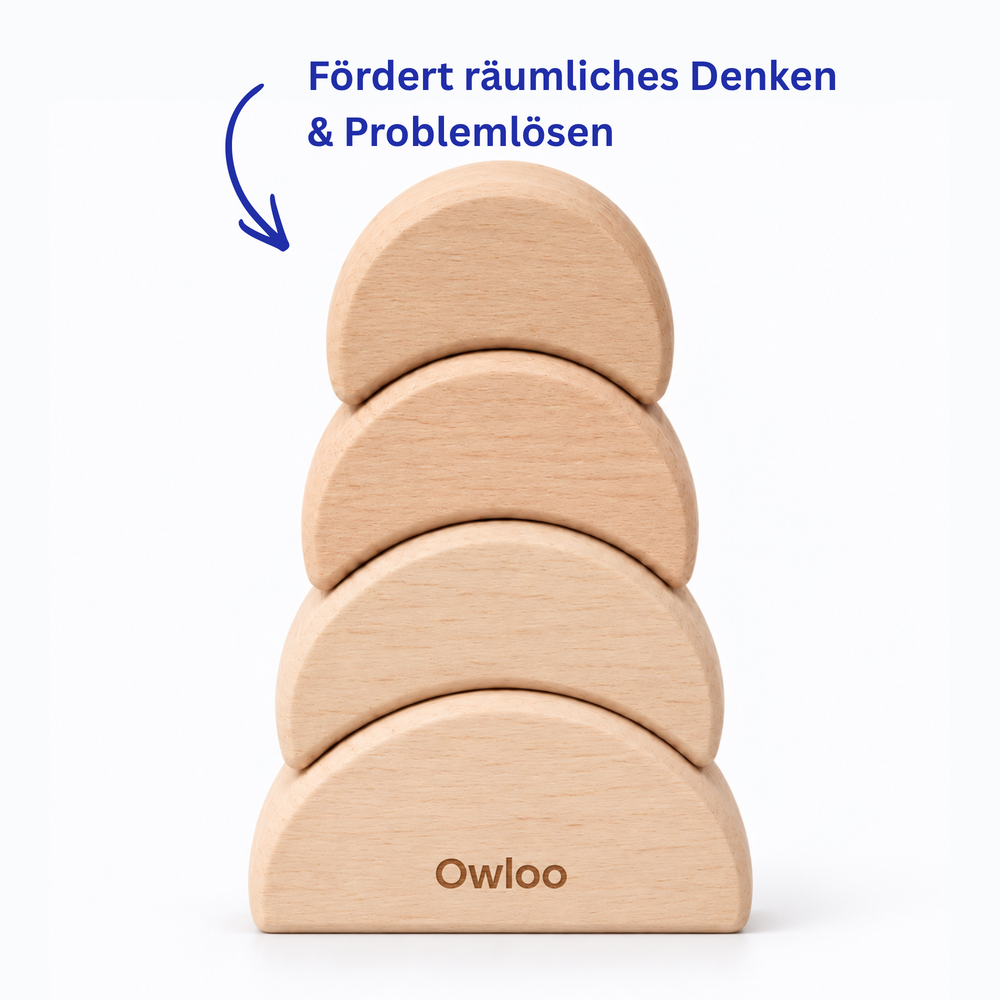 Stapelbögen aus Holz
