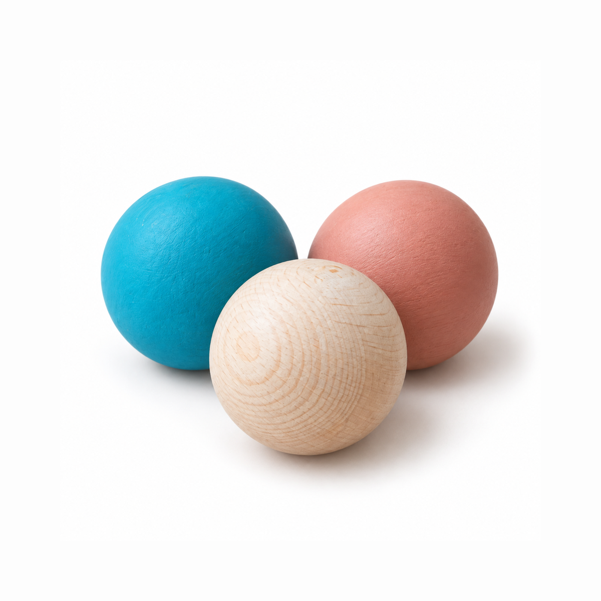 Wooden Rolling Balls (Set of 3)