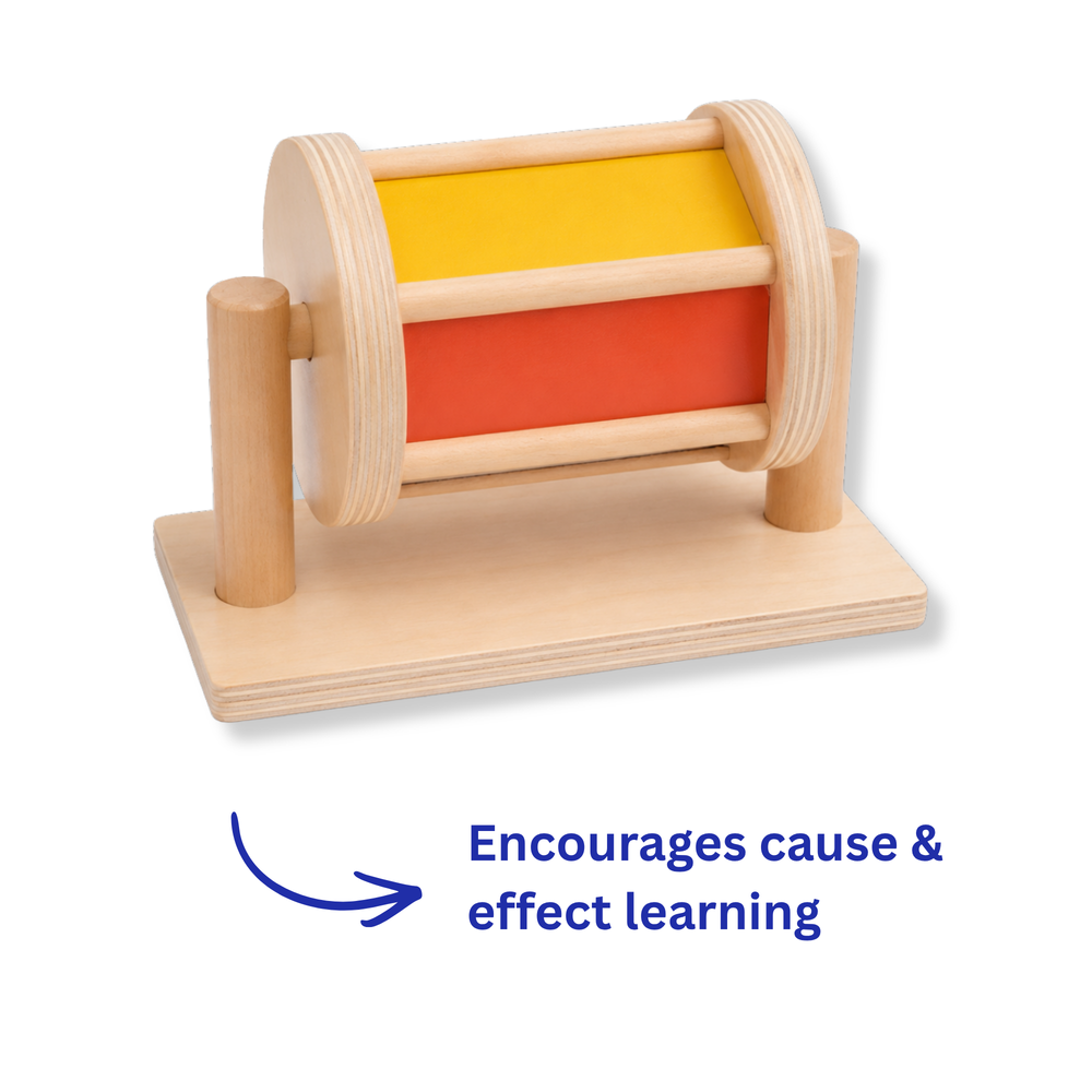 Wooden Cause and Effect Spinner